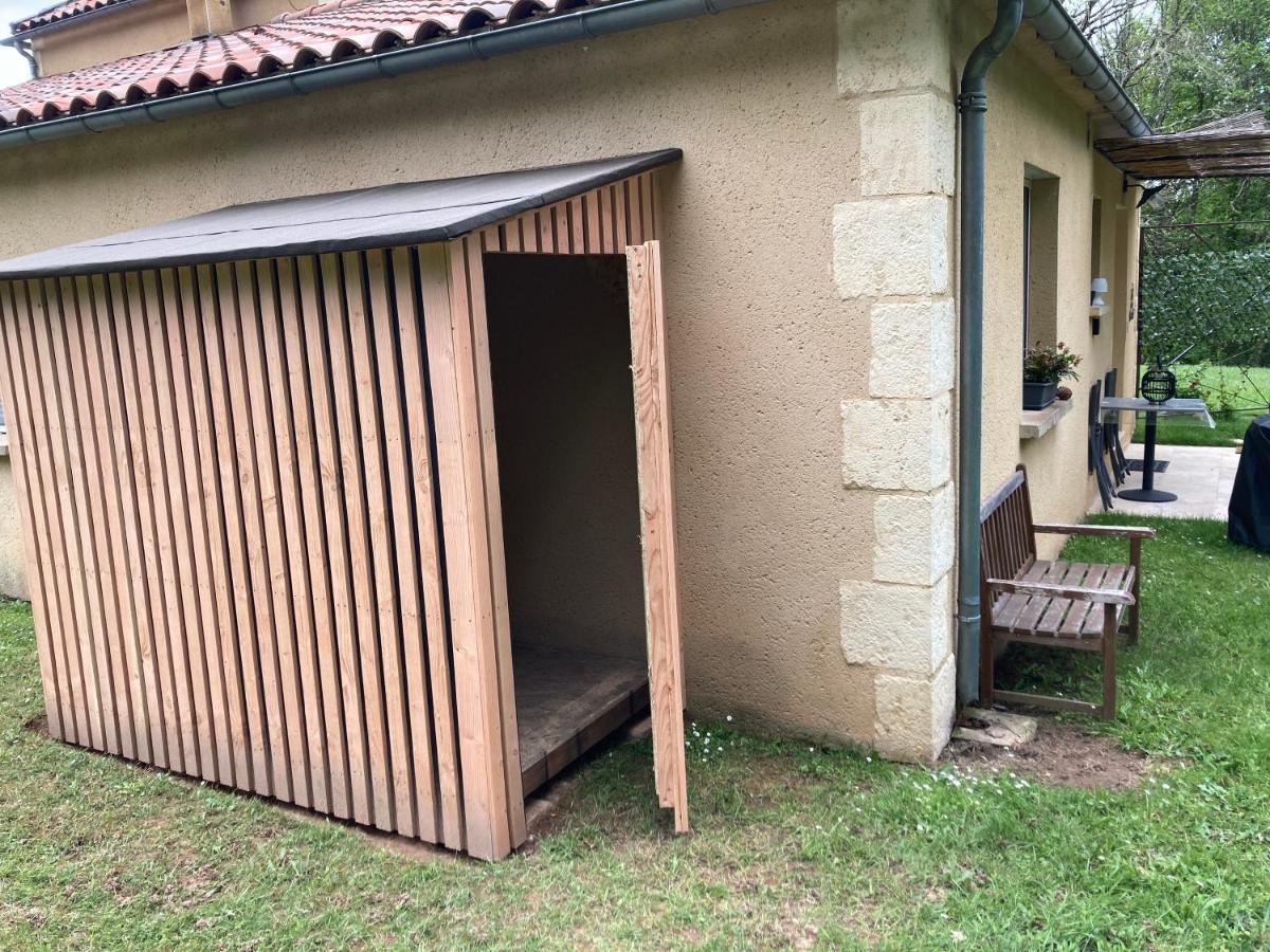 Gite Des Combes Blanches Avec Piscine Et Jacuzzi Frayssinet-le-Gélat Exteriör bild